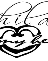 Child of My Heart, Vinyl Wall Art, Adoption Decal Decor